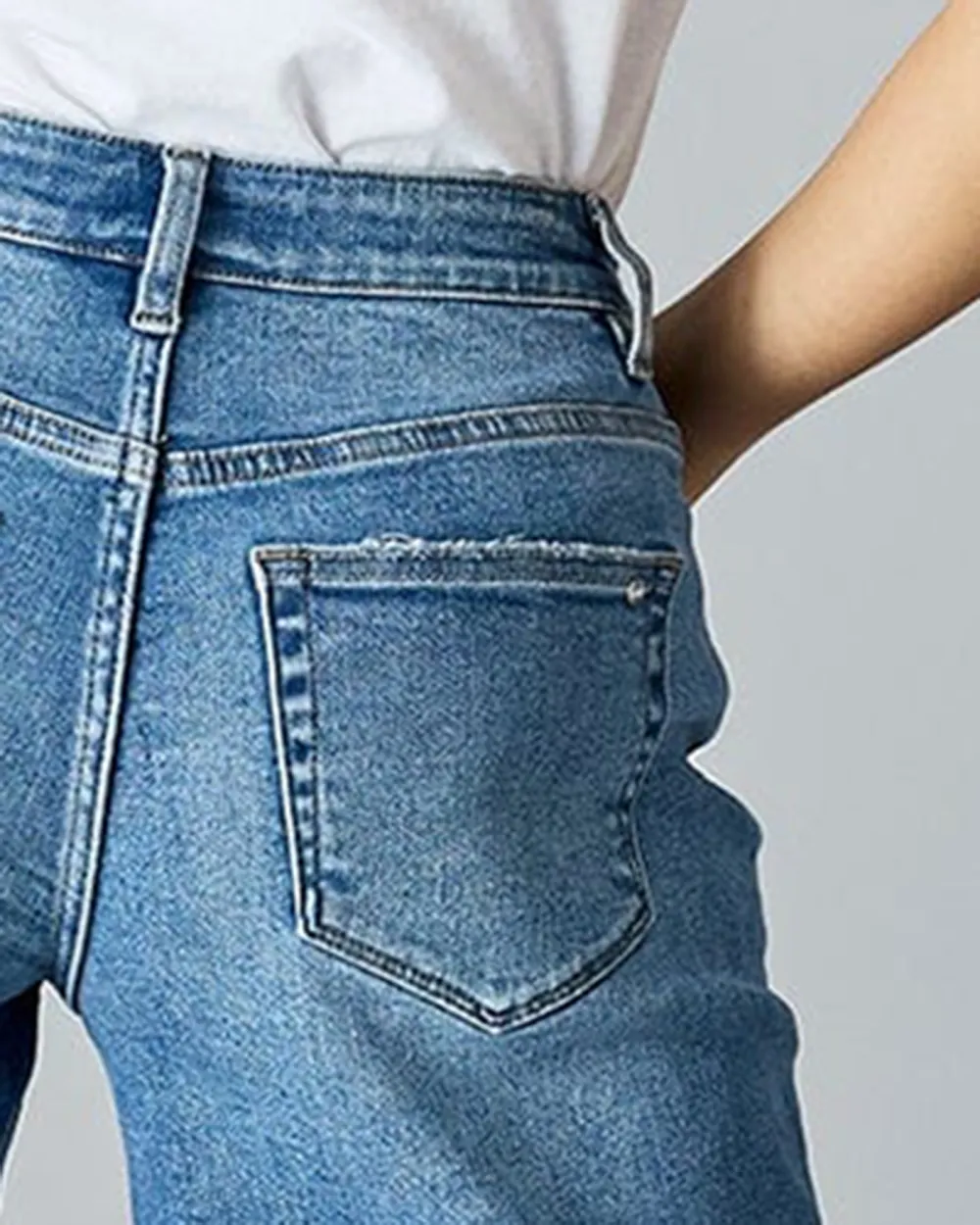 High Rise Wide Leg Short