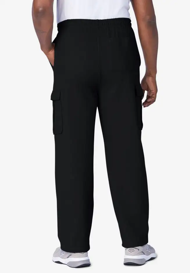 Fleece Cargo Sweatpants