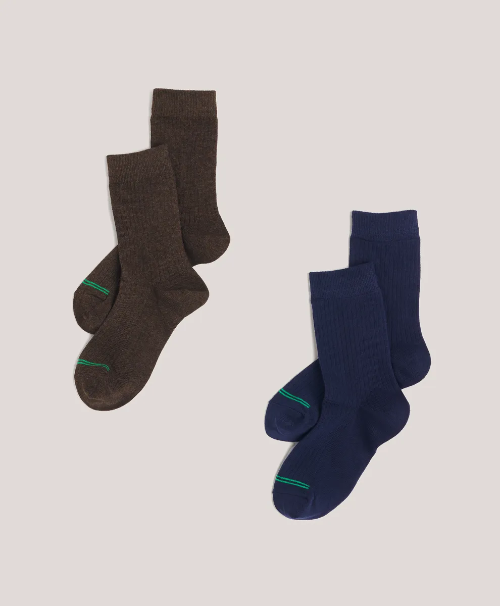 Crew Socks 2-Pack