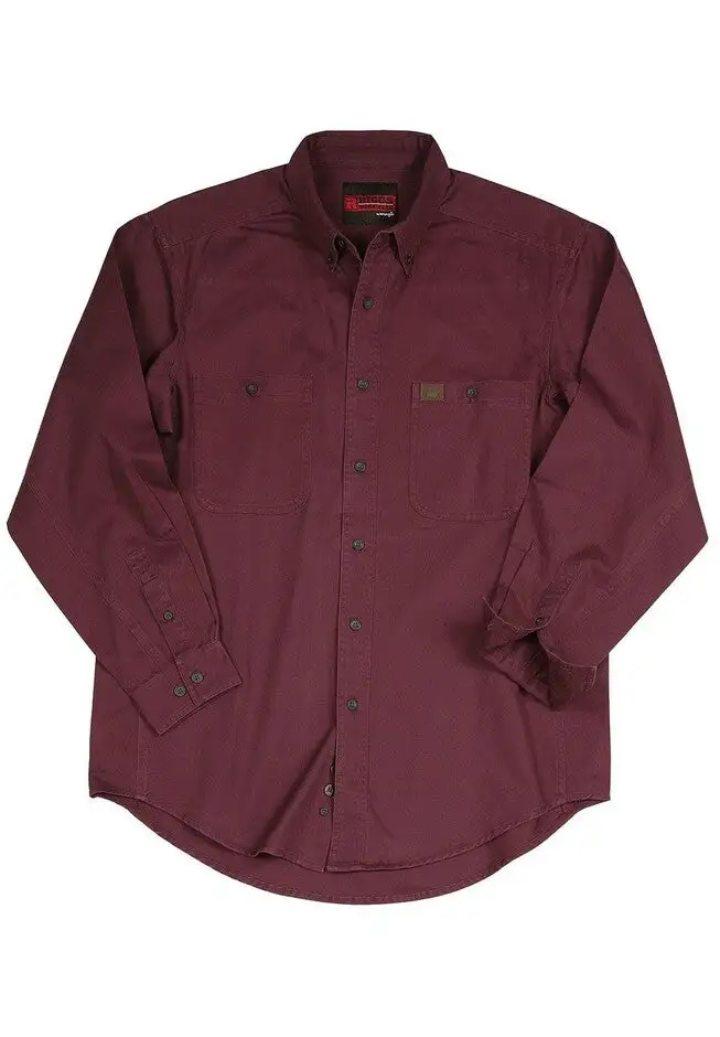 Riggs Workwear Long-Sleeve Cotton Work Shirt