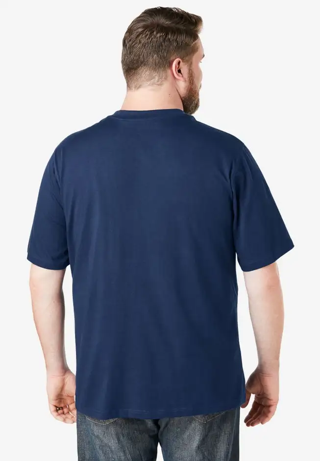 Heavyweight Pocket V-Neck Tee