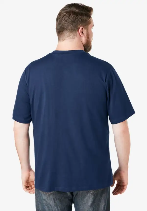 Heavyweight Pocket V-Neck Tee