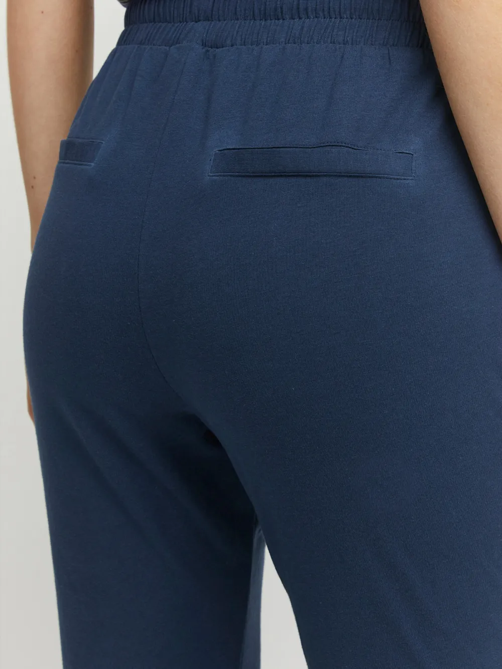 Side Pockets Casual Style Pants