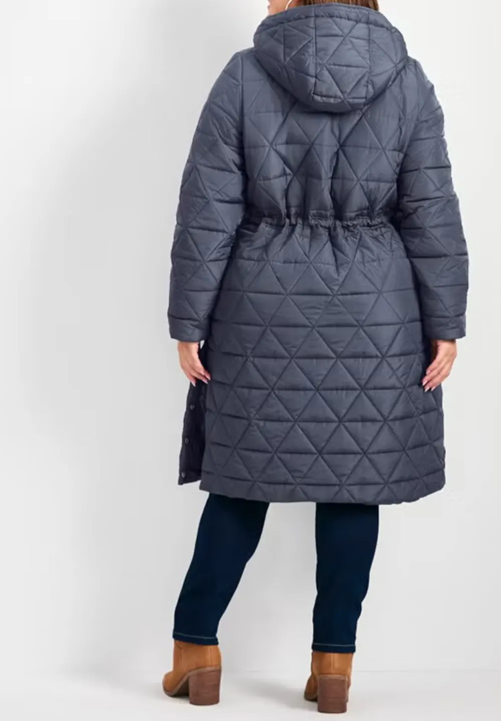 Side Slit Down Jacket
