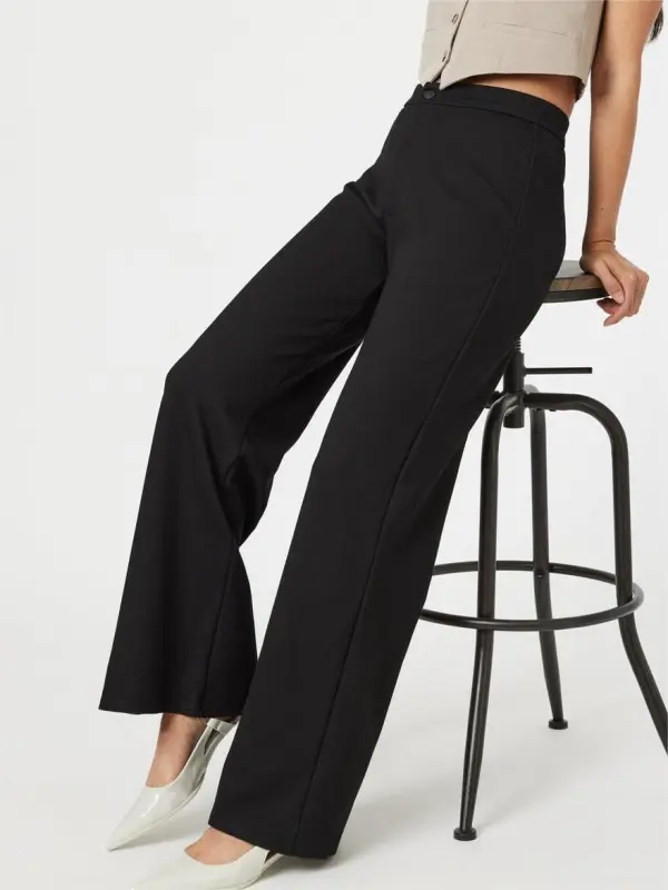 Cotton Wide Leg Pants