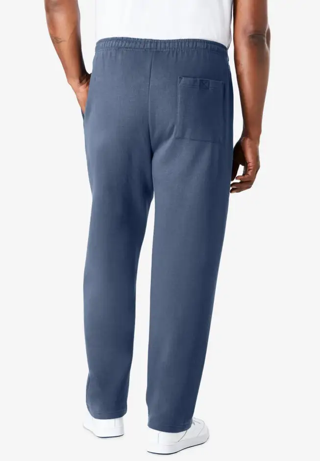 Fleece Open-Bottom Sweatpants