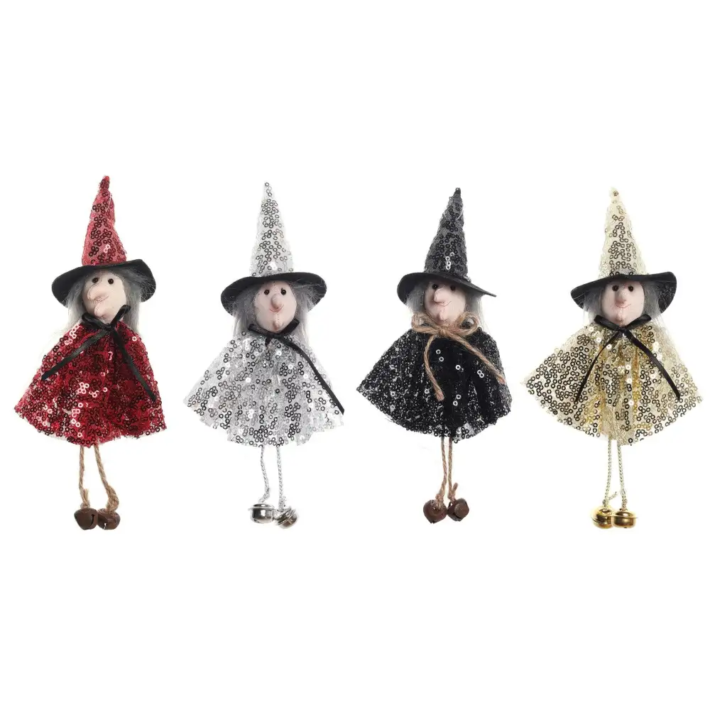 Halloween Decoration Sequins Witch Hangers Ghost House Wall Decoration Scene Layout Hanging Decoration