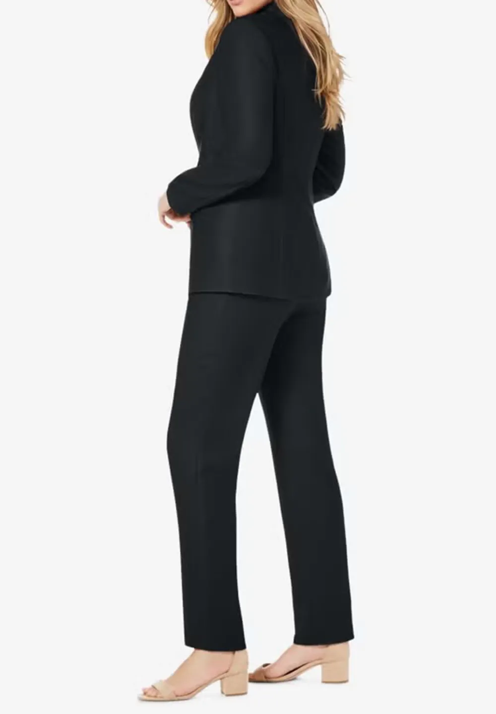 Functional pocket Breasted Pantsuit