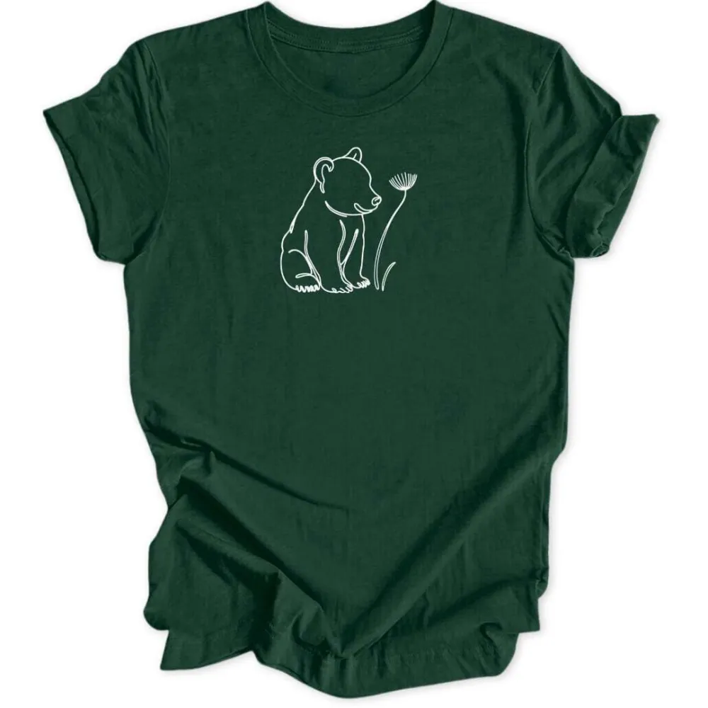 Dandelion Bear Unisex T-Shirt