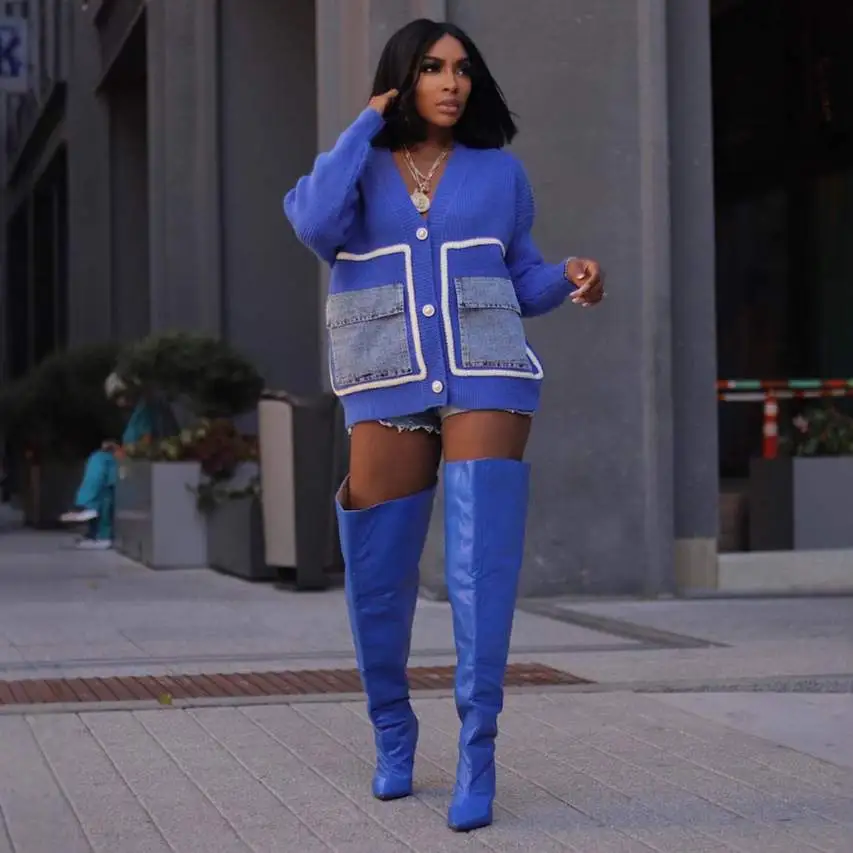 Urban Muse Oversized Knit Cardigan