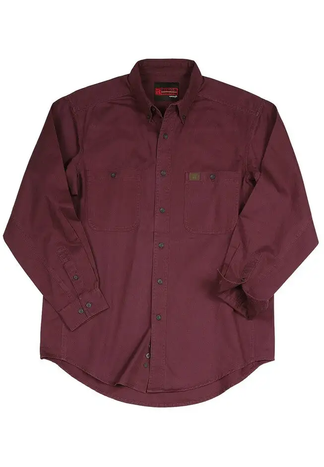 Riggs Workwear Long-Sleeve Cotton Work Shirt