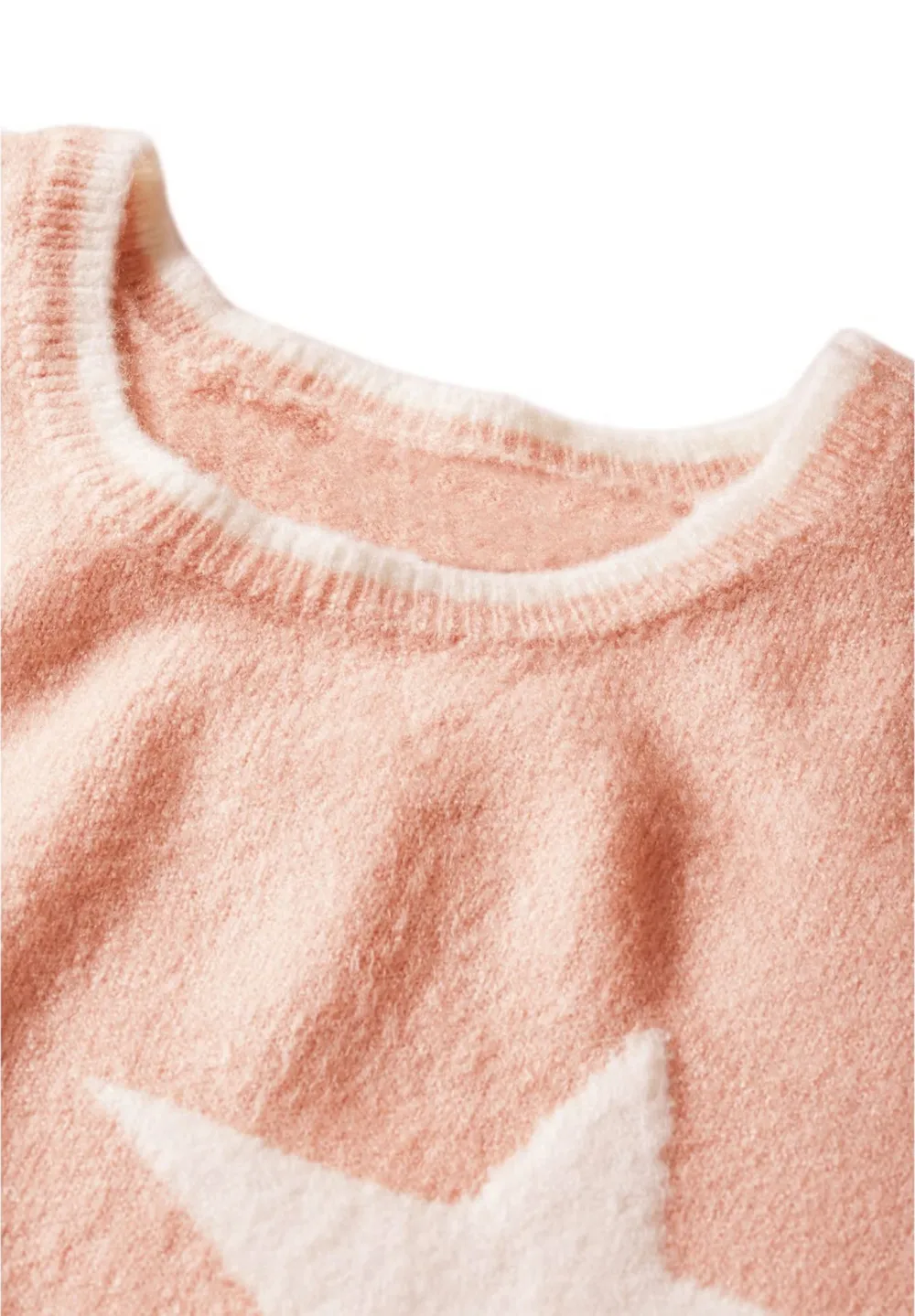 Color Blocking Star Sweater