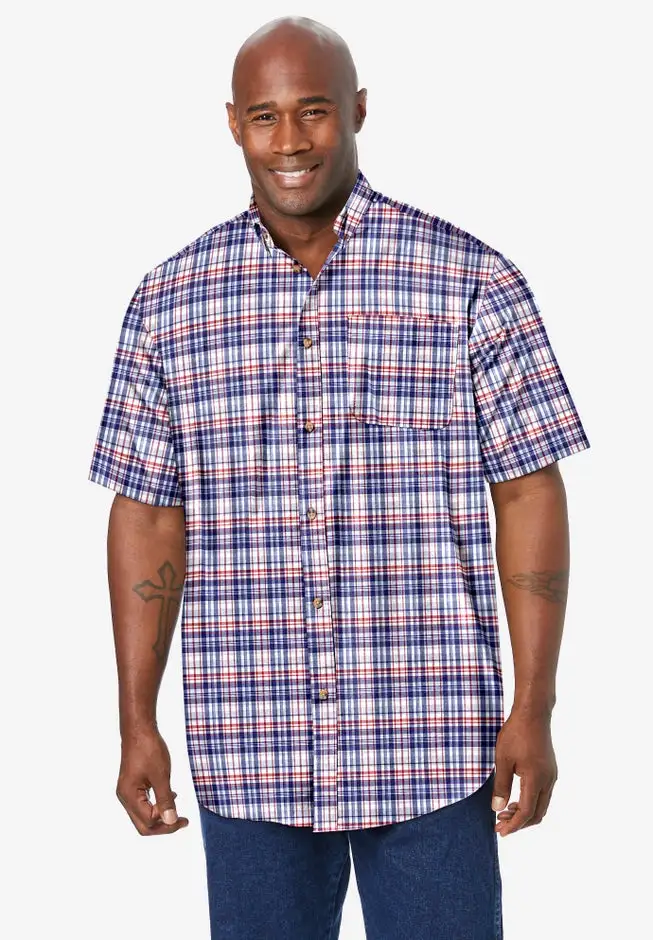 Short Sleeve Wrinkle-Free Sport Shirt