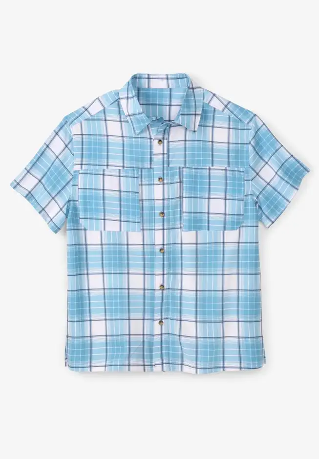 Double Pocket Short Sleeve Performance Shirt