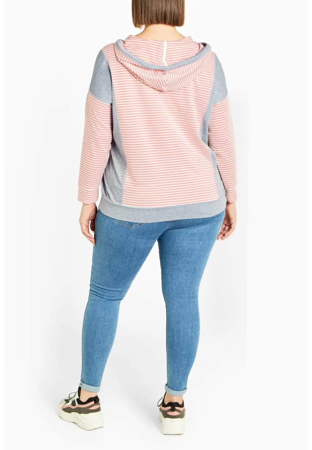 Striped Hooded Sweater