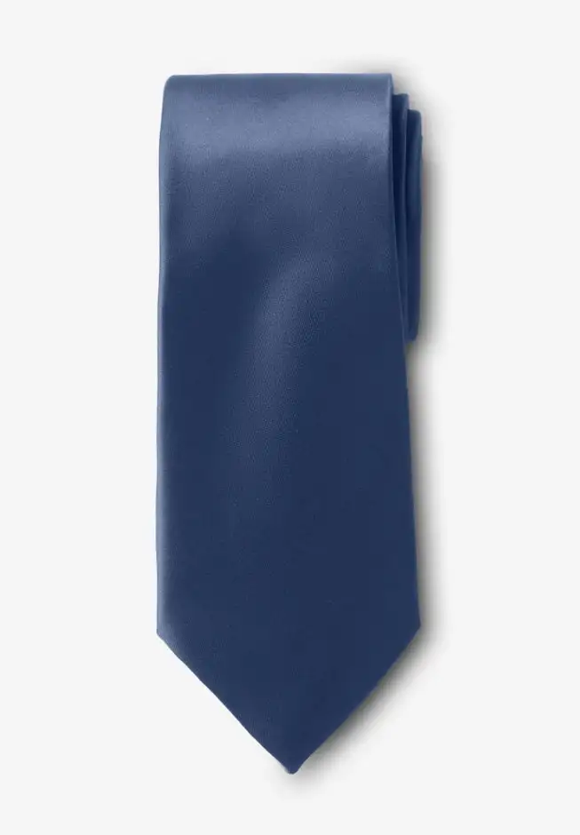 Extra-Long Satin Tie