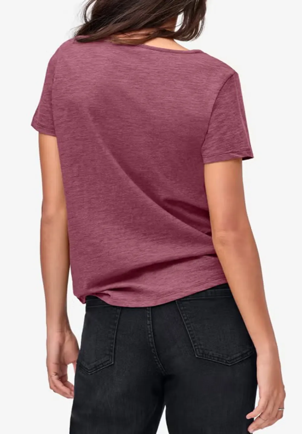 Loose T-Shirt With Printed Pattern