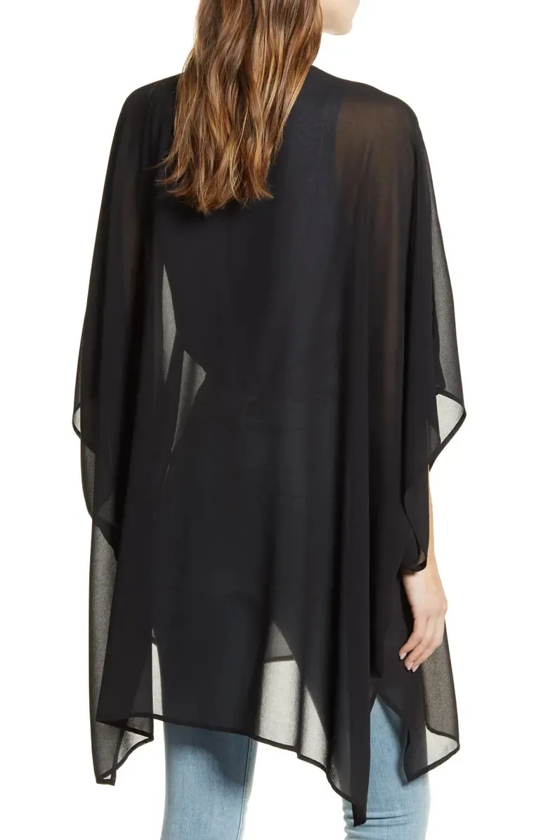 Casual Regular Chiffon Wrap