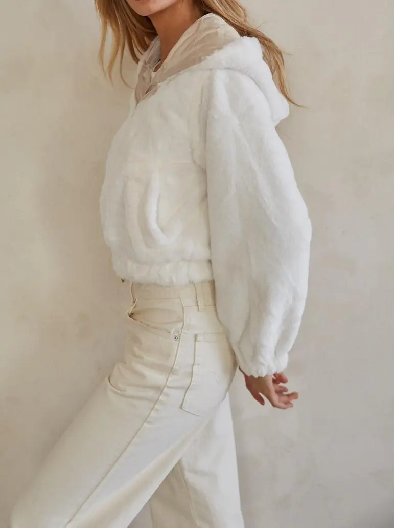 Amelia Reversible Faux Fur Jacket