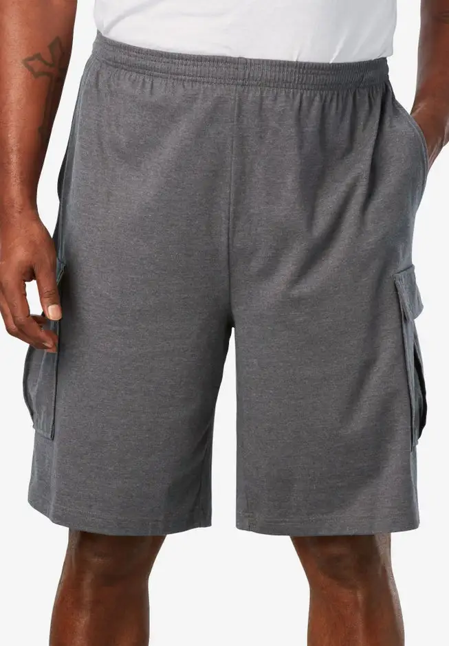 Lightweight Jersey Cargo Shorts