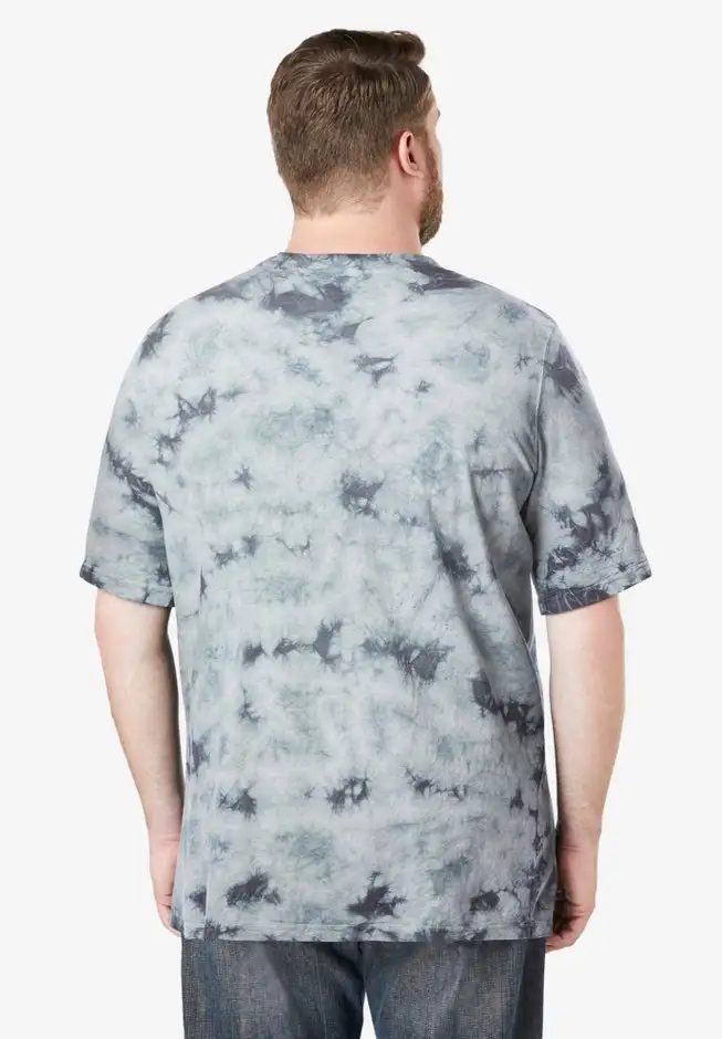 Shrink-Less Lightweight Pocket Crewneck T-Shirt