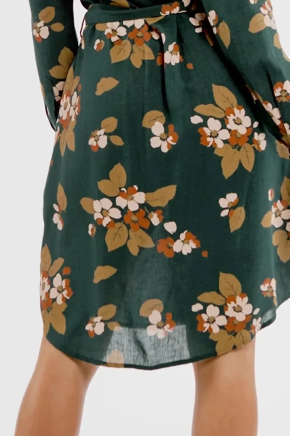 The V-Neck Shirt Dress