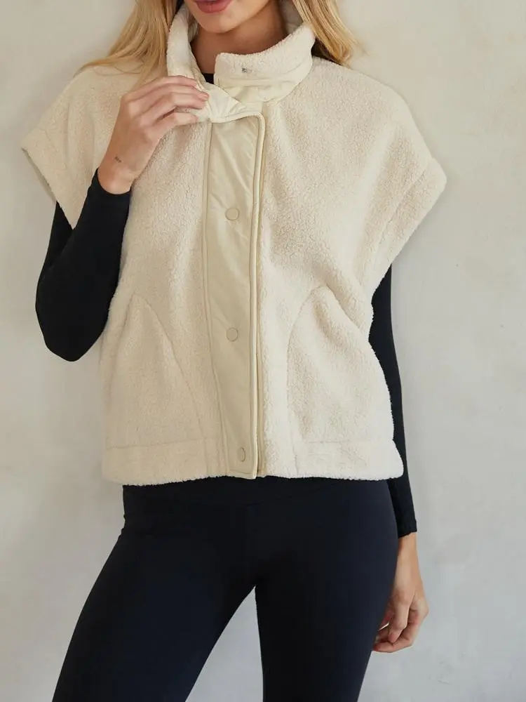 Greer Oversized Fleece Vest