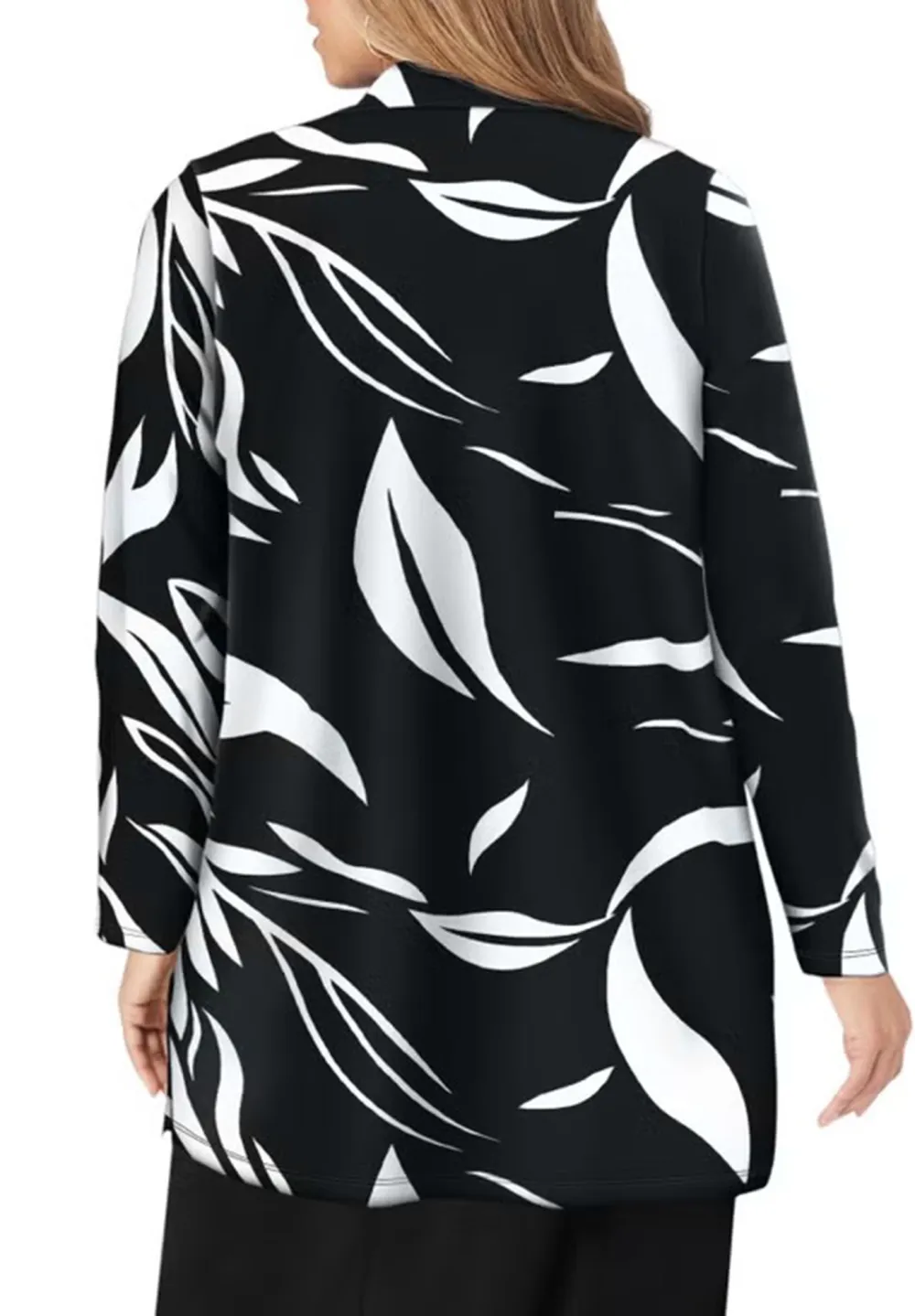 Open Women'S Knitted Cardigan