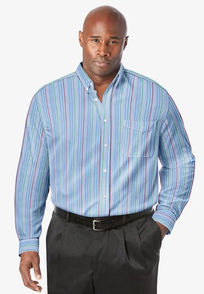 Wrinkle-Free Oxford Dress Shirt