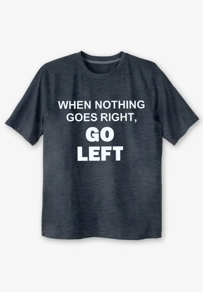 KingSize Slogan Graphic T-Shirt