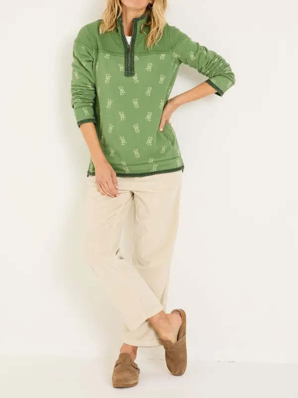Light Green Sweat Top