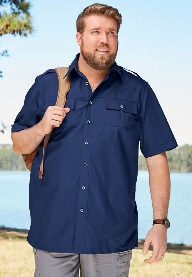 Short-Sleeve Pilot Shirt