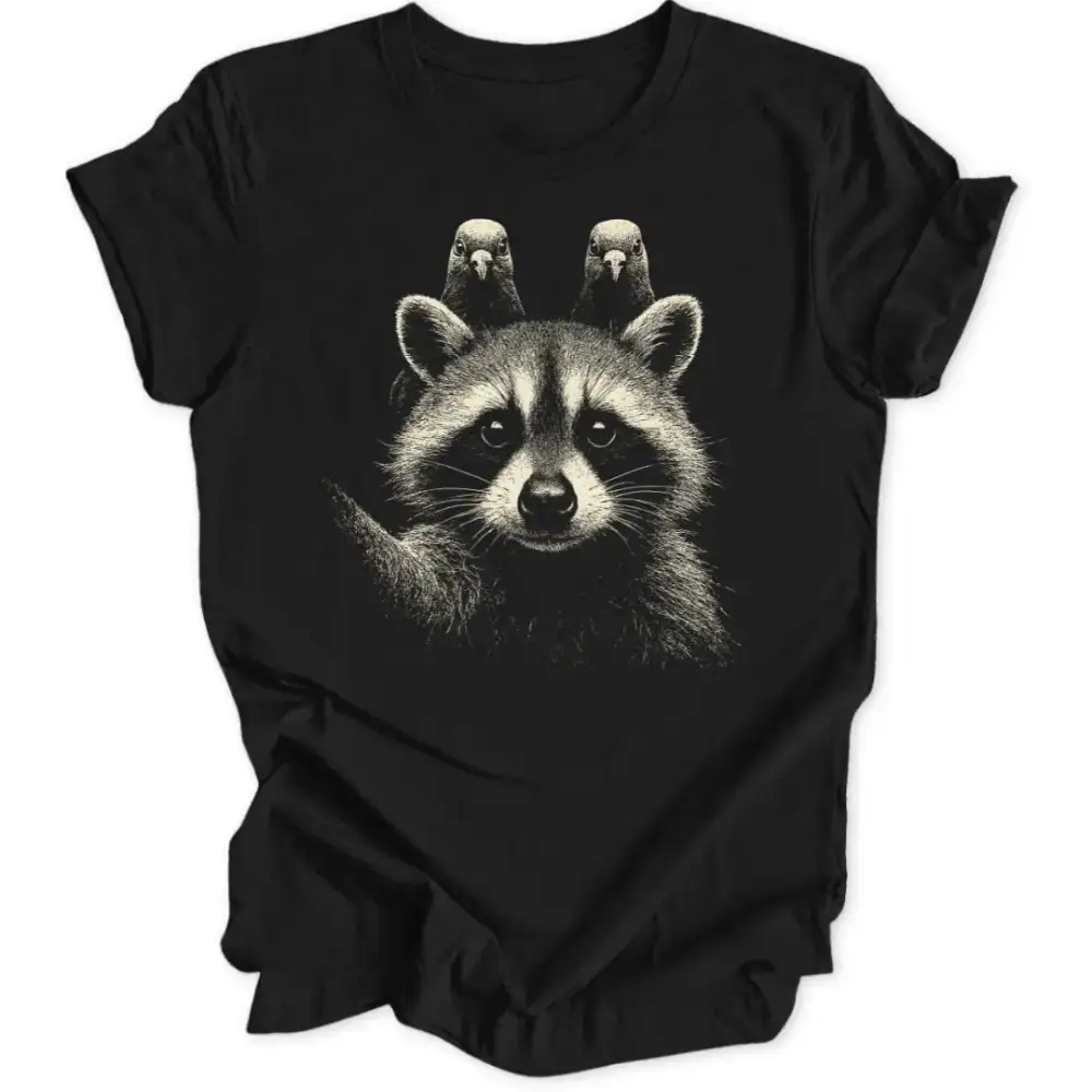 Raccoon Selfie Unisex T-Shirt