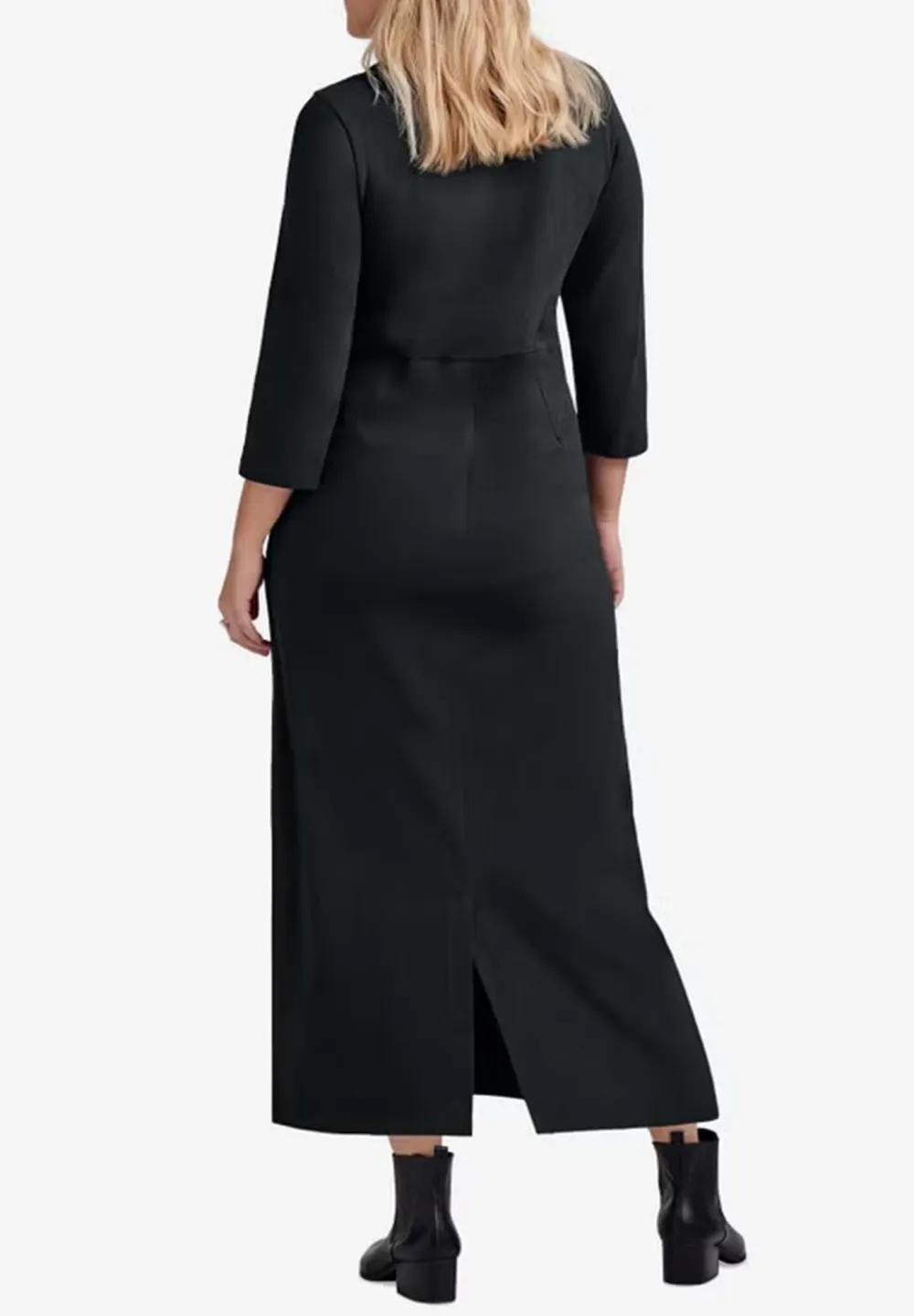 Round Neck Long Dress