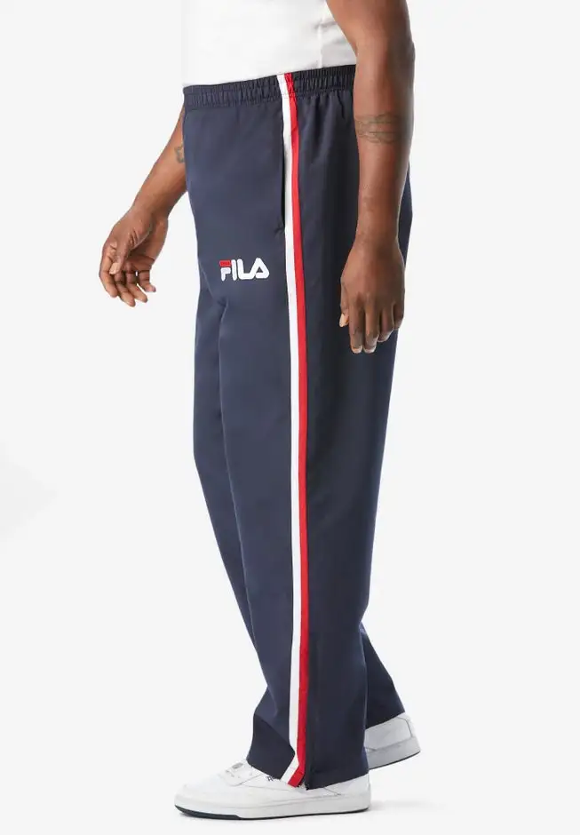 Side Stripe Nylon Track Pants
