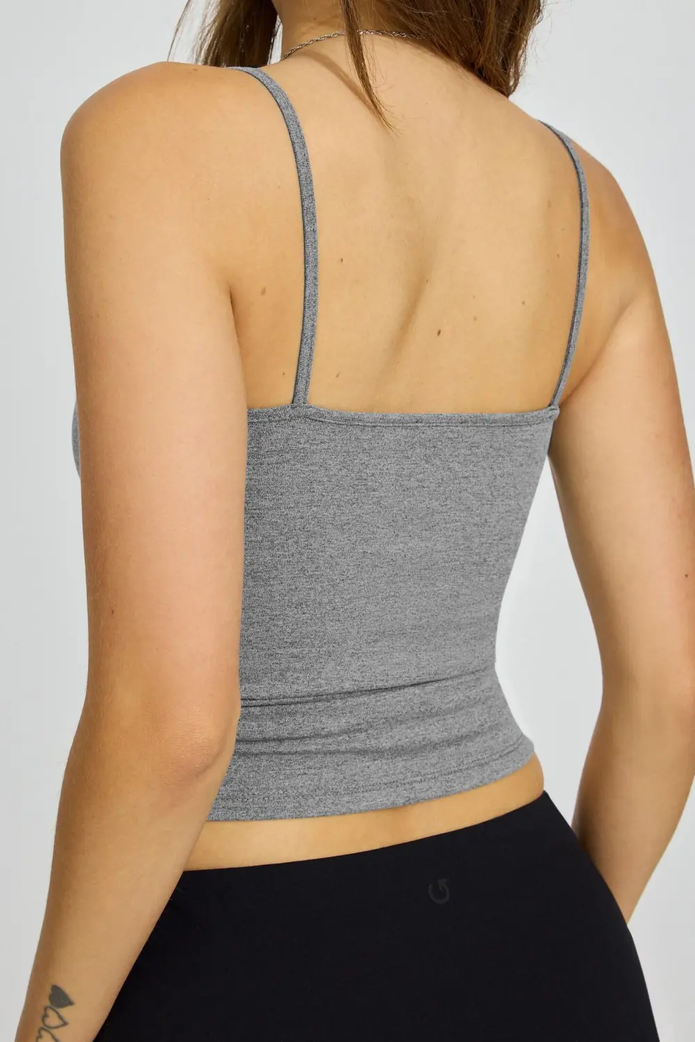Grey Spaghetti Strap Camisole