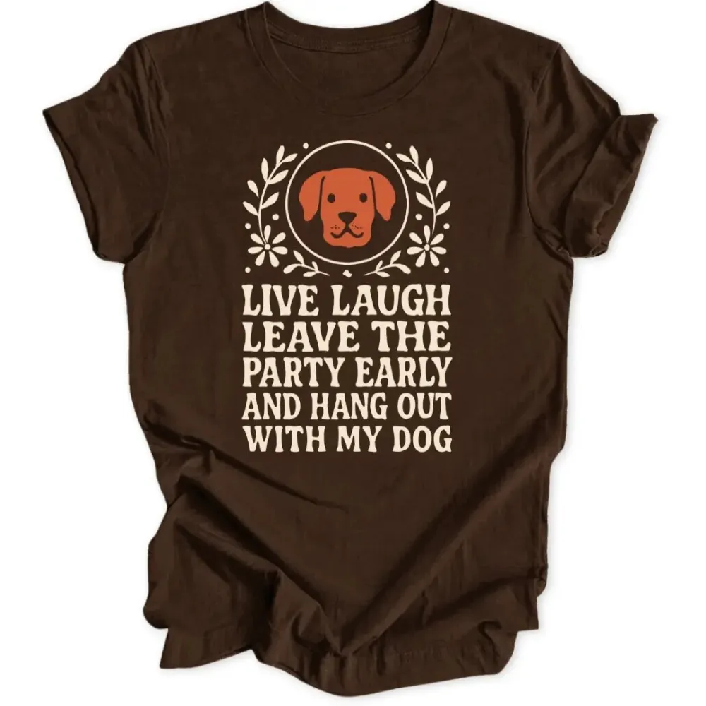 Leave The Party Unisex T-Shirt