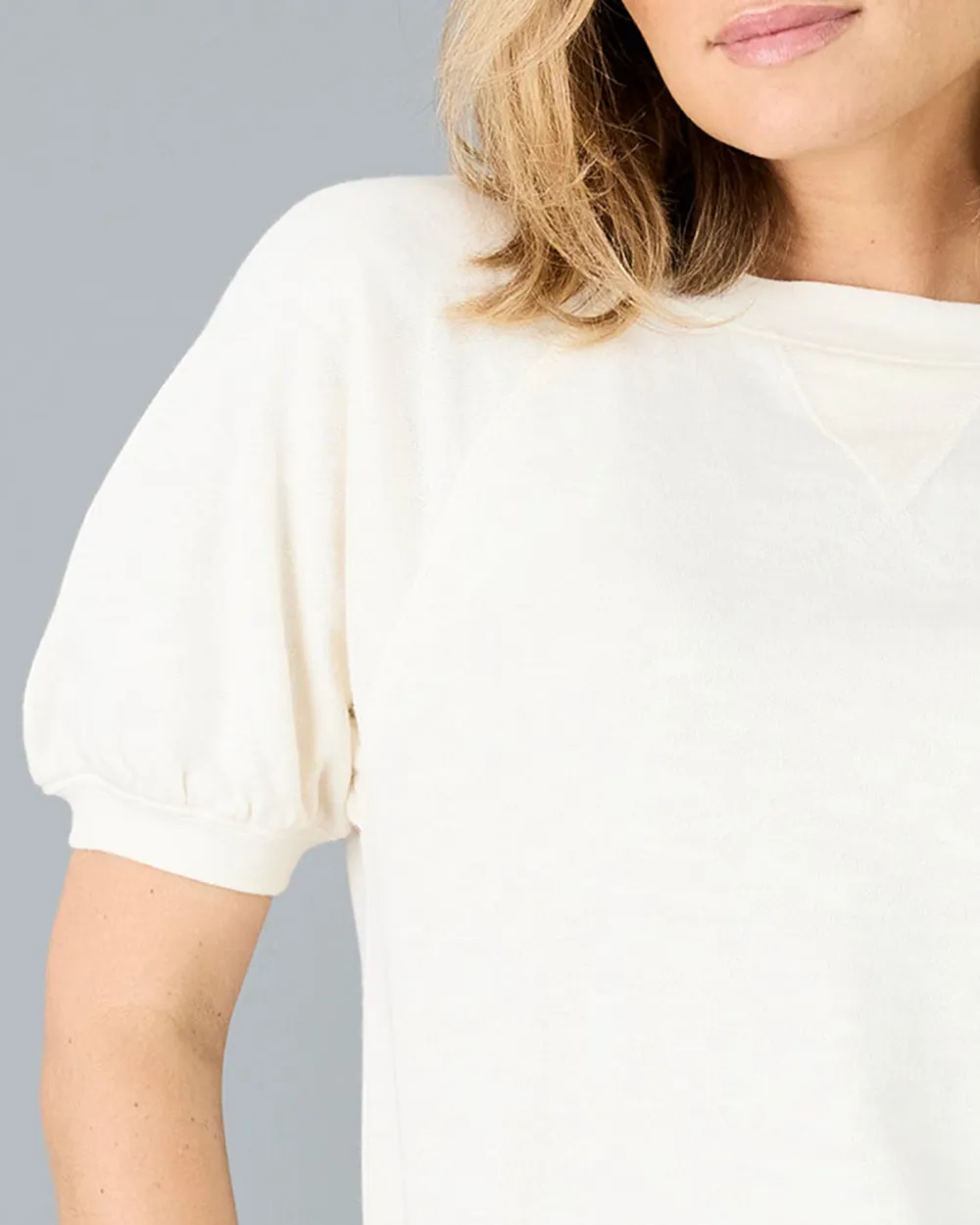 Round Neck Short Sleeve Top