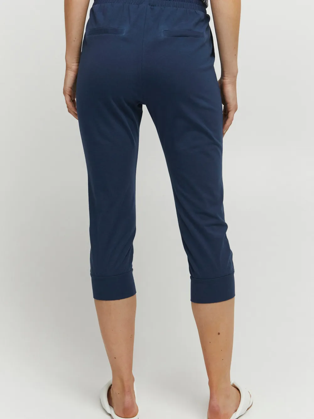Side Pockets Casual Style Pants