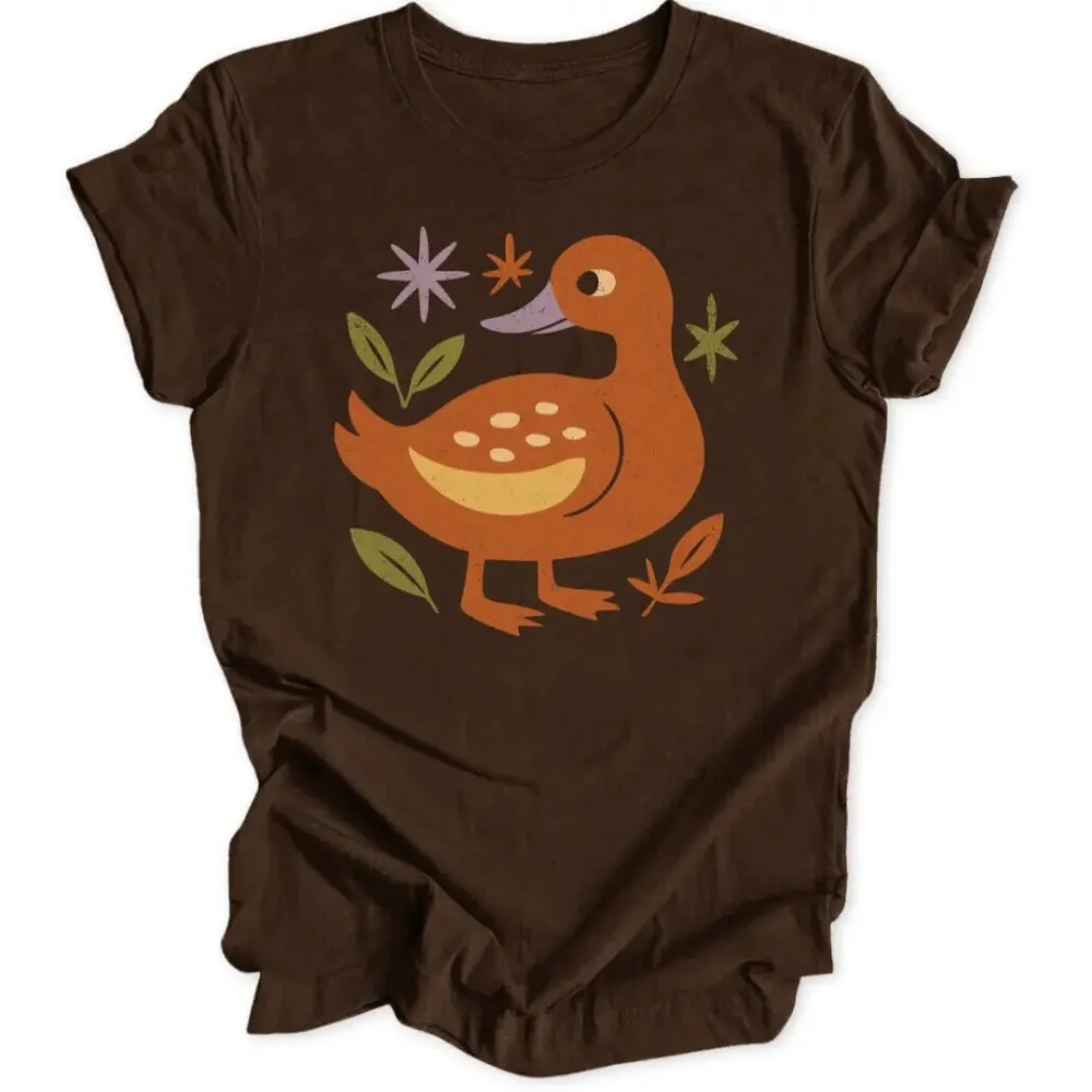 Folk Art Duck Unisex T-Shirt