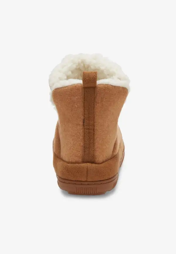 Sherpa Lined Comfort Slipper Boot