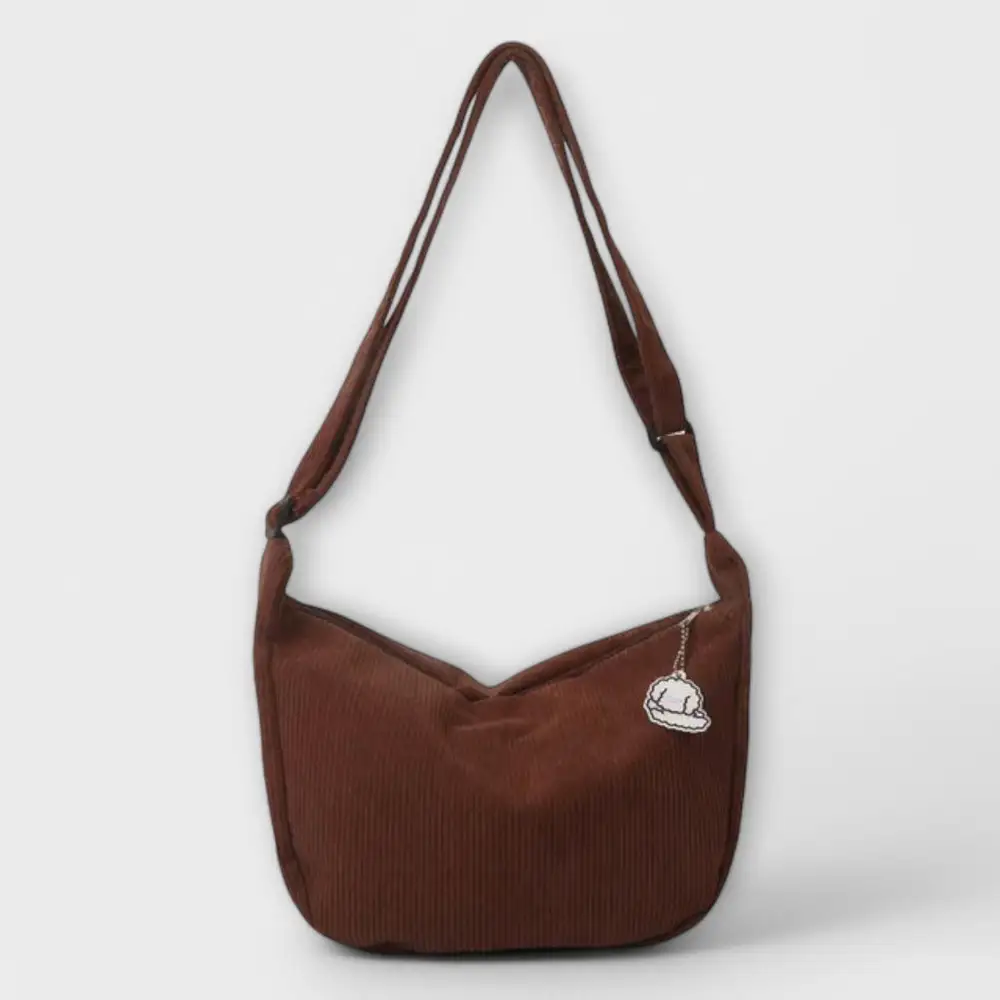 Structured Snap Front Shoulder Bag