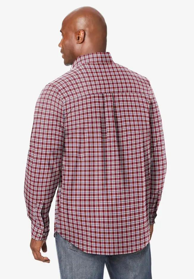 Long Sleeve Wrinkle Free Sport Shirt