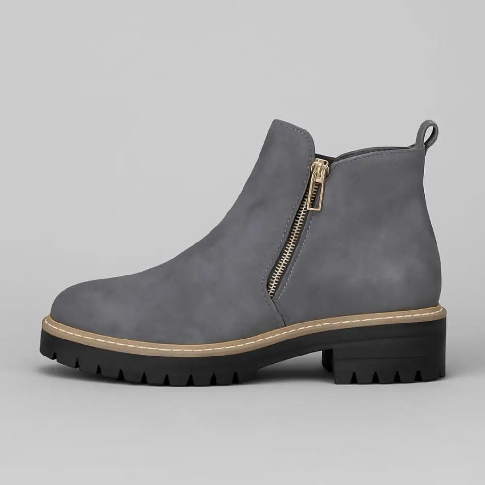 Western Style Ankle Boots