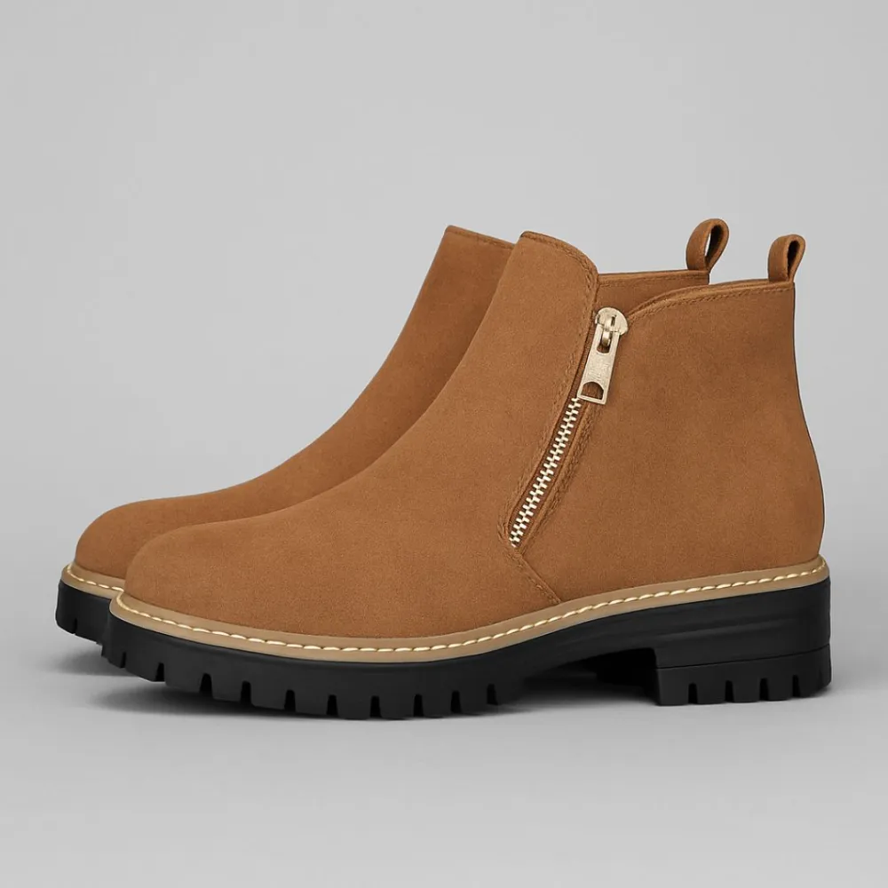 Western Style Ankle Boots