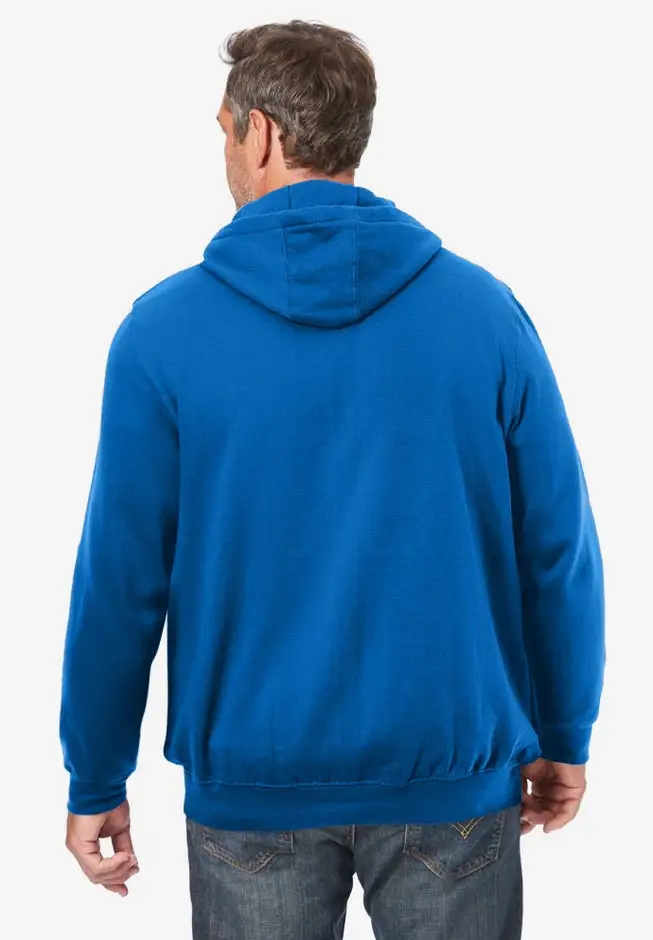 Fleece Zip-Front Hoodie