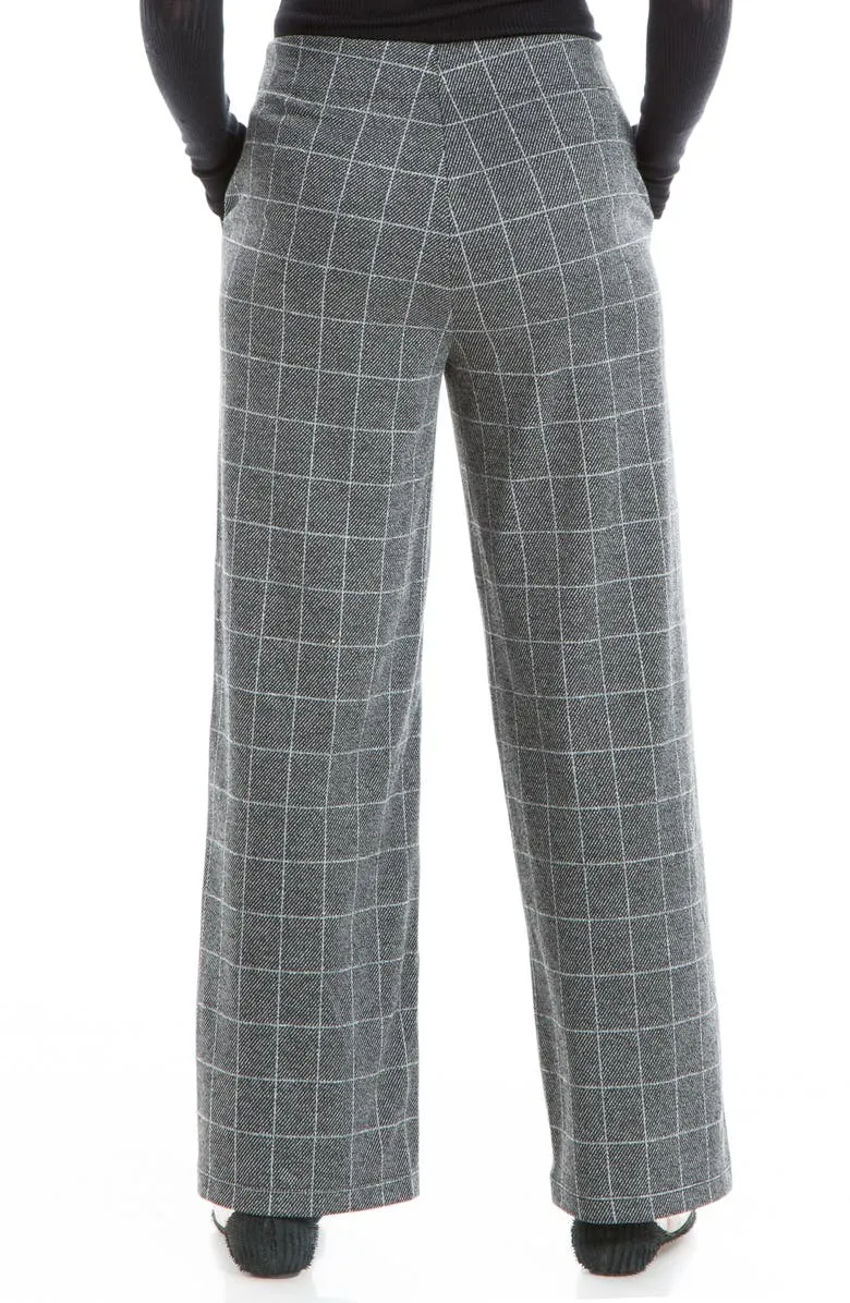 Double Knit Wide Leg Pants