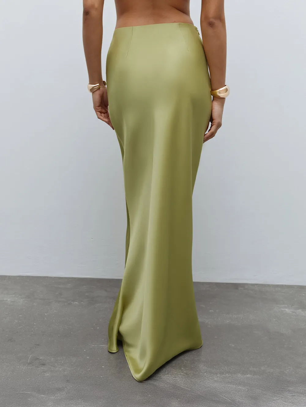 Plain Colored  A-line Skirt