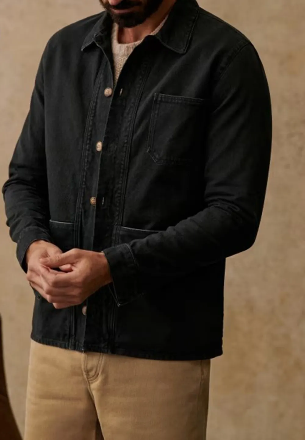 Jacket-Denim Black