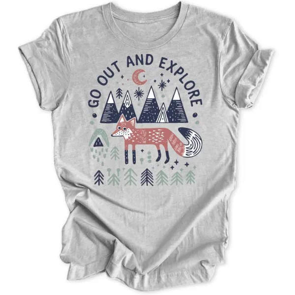 Explorer Fox Unisex T-Shirt